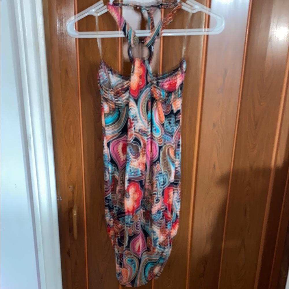Vintage Colorful Paisley Ladies One Piece